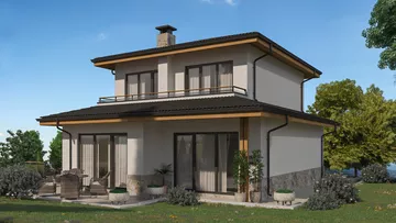 Проект на къща в с. Мало Бучино