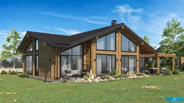 Проект на къща в с. Вакарел