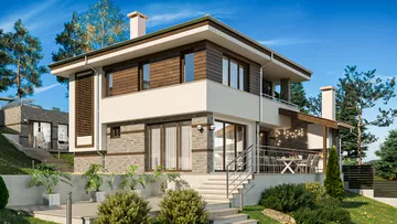 Проект на къща в гр. Банкя