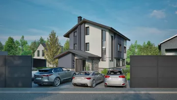 Проект на къща в с. Кривина