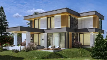 Проект на къща в с. Желява