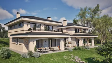 Проект на къща в гр. Банкя