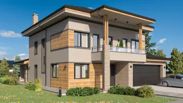 Проект на къща в с. Гара Елин Пелин