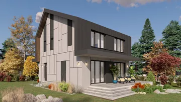 Проект на къща в с. Саранци