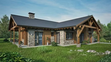 Проект на къща в гр. Банско