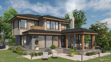 Проект на къща в с. Трудовец