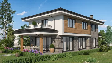 Проект на къща в гр. Костинброд