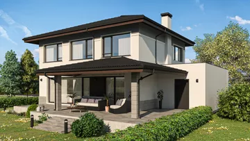 Проект на къща в с. Войнеговци