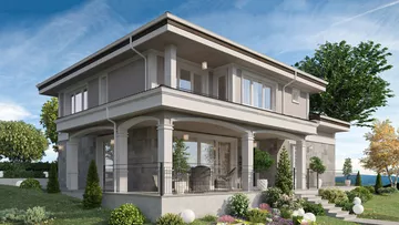 Проект на къща в с. Малка Верея