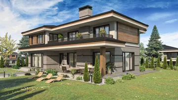 Проект на къща в с. Равно поле