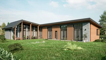 Проект на къща в с. Горни Окол