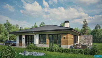 Проект на къща в с. Равно поле