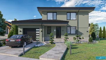 Проект на къща в гр. Панагюрище