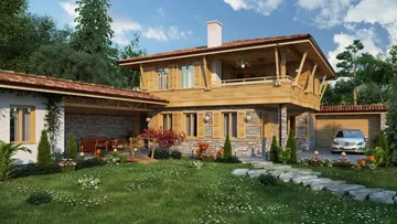 Готов проект на къща D13