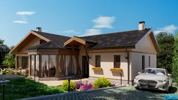 Проект на къща в с. Герман