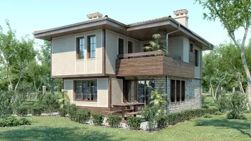 Готов проект на къща C10