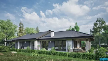 Проект на къща в с. Равно поле