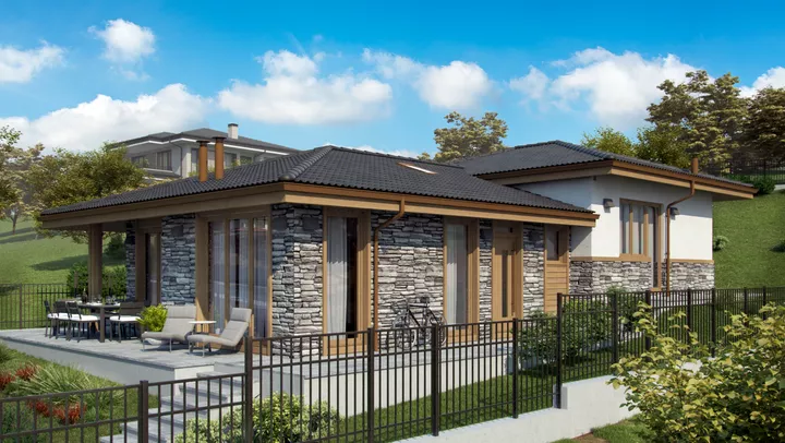 Проект на къща в гр. Банкя