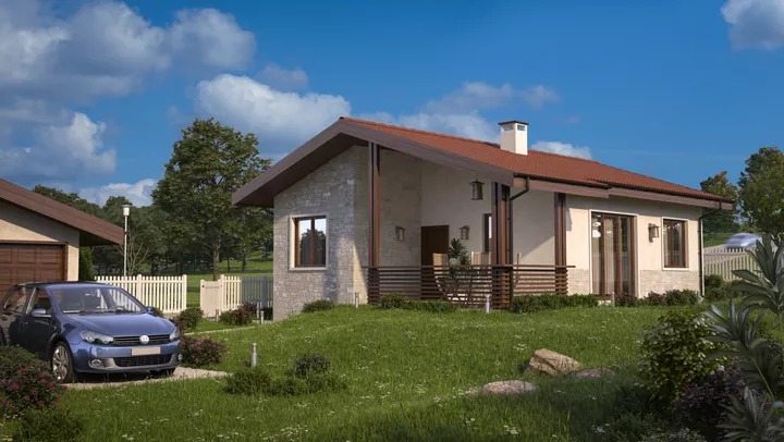 Проект на къща в гр. София