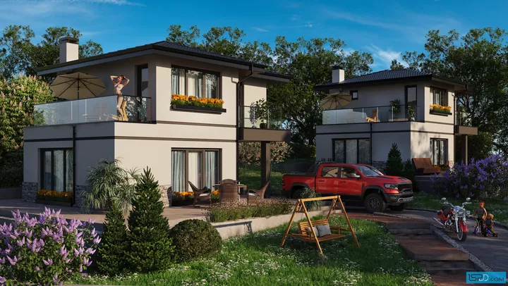 Проект на къща в с. Гълъбник