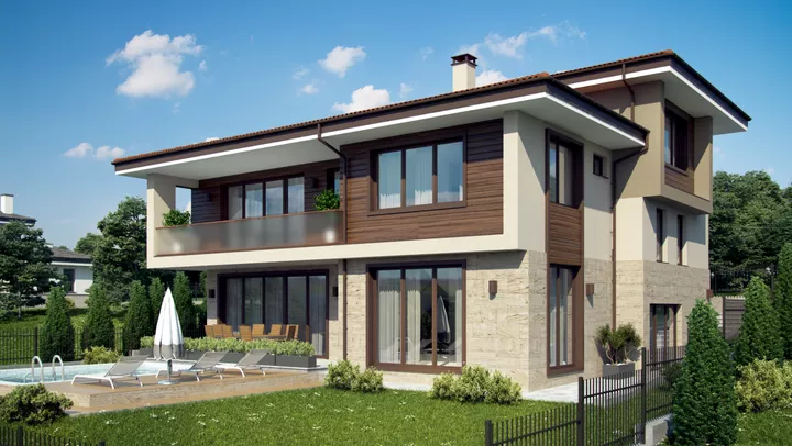 Проект на къща в с. Герман