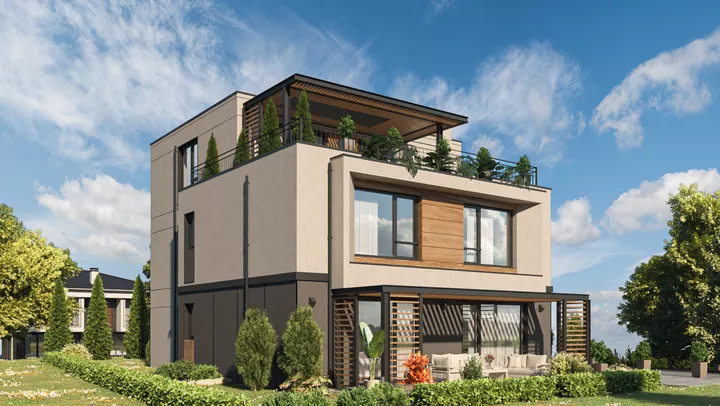 Проект на къща в гр. София