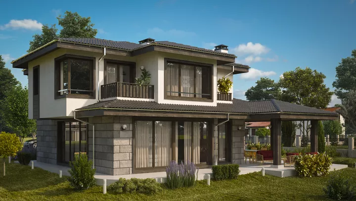 Проект на къща в гр. Тутракан