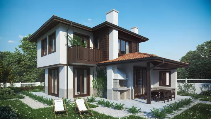 Проект на къща в с. Желязно