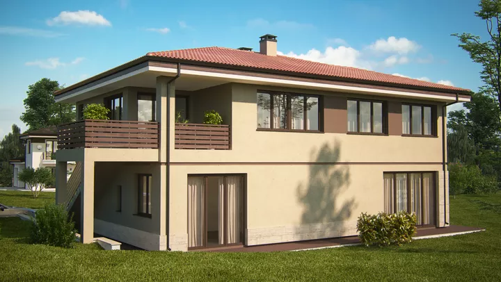 Проект на къща в с. Кътина
