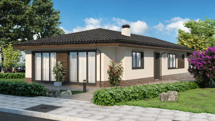 Проект на къща в с. Нови хан