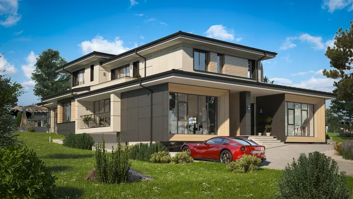 Проект на къща в гр. Петрич