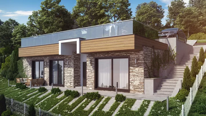 Проект на къща в с. Реброво