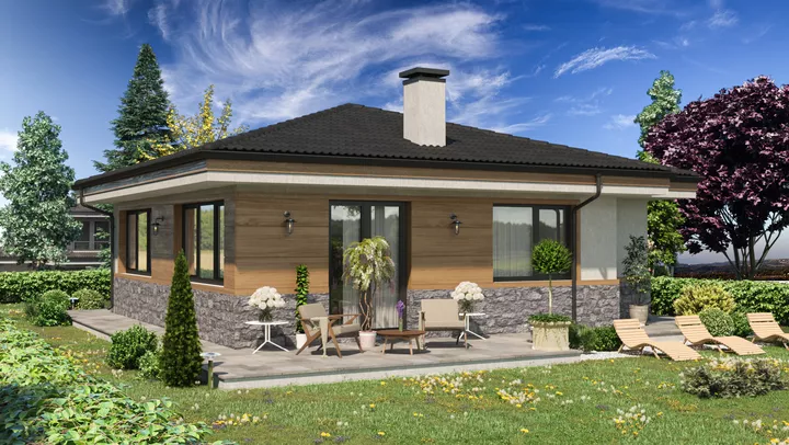 Проект на къща в гр. Хисаря