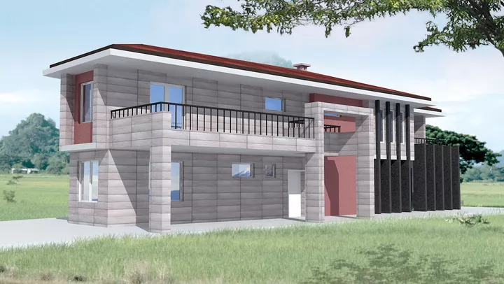 Еднофамилна къща в Нигерия