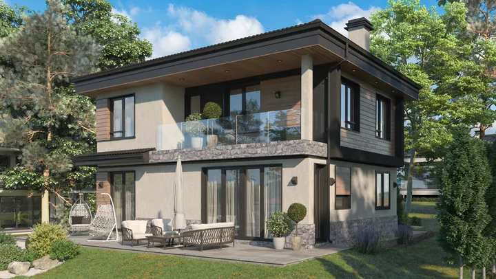 Проект на къща в с. Голяновци