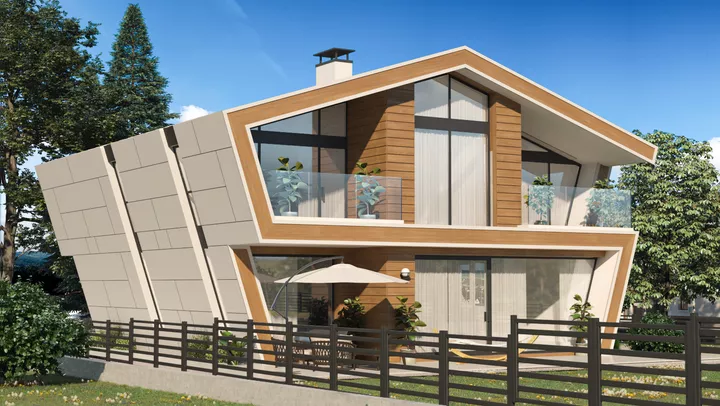 Проект на къща в гр. Сливница