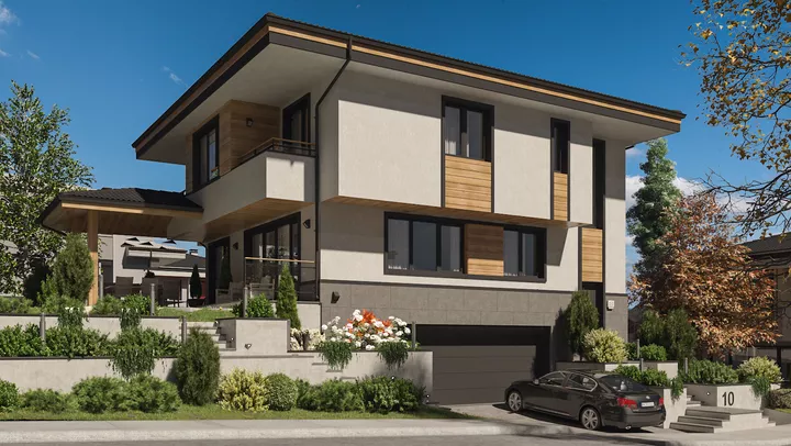 Проект на къща в гр. София