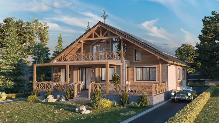 Проект на къща в гр. Враца