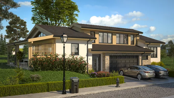 Проект на къща в с. Бистрица