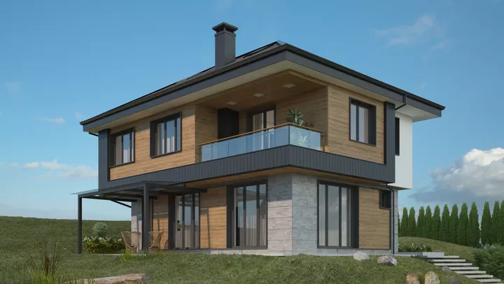 Проект на къща в с. Владая