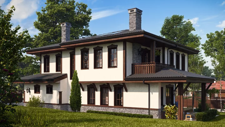 Проект на къща в гр. Сапарева баня