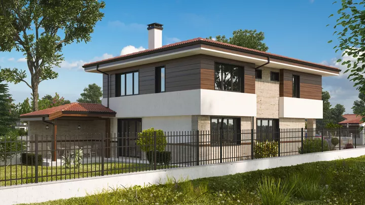 Проект на къща в гр. София