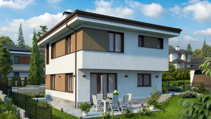 Проект на къща в с. Бистрица