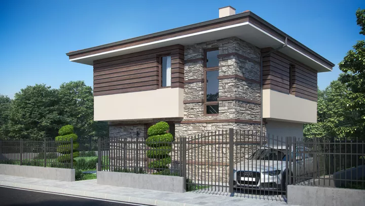 Проект на къща в гр. Перник