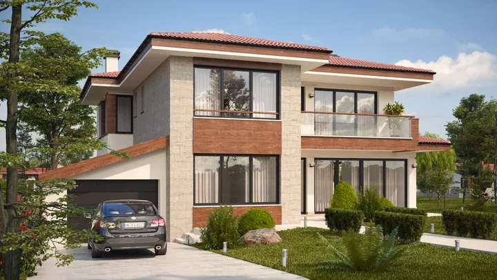 Проект на къща в  гр. София