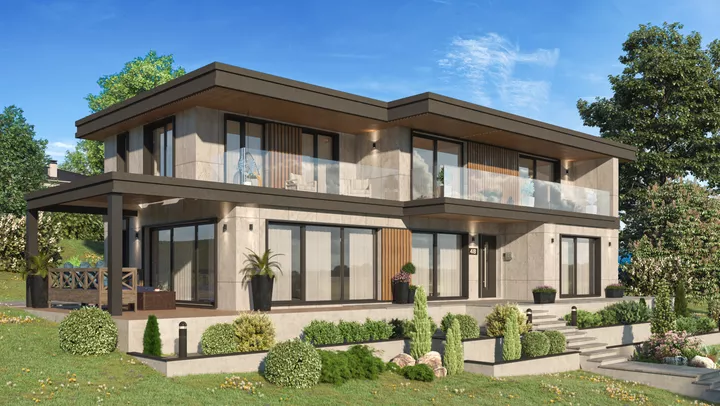 Проект на къща в с. Горна Малина