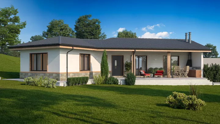 Проект на къща в с. Оходен