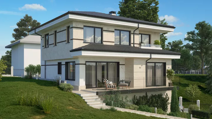Проект на къща в гр. София