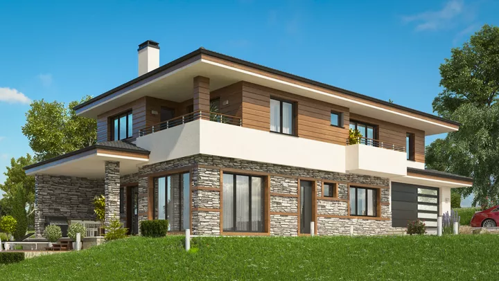 Проект на къща в с. Гняздово