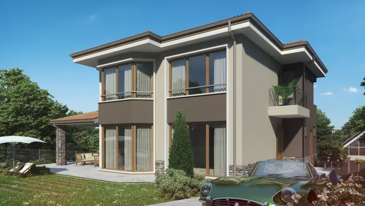 Проект на къща в гр. София